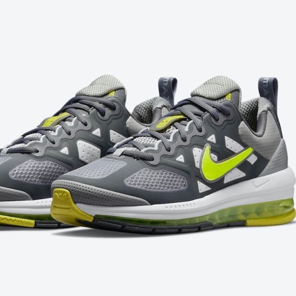 NIKE Air Max Genome Grey/GrayM8.5 #CW1648-005Authentic Verified NWT no lid